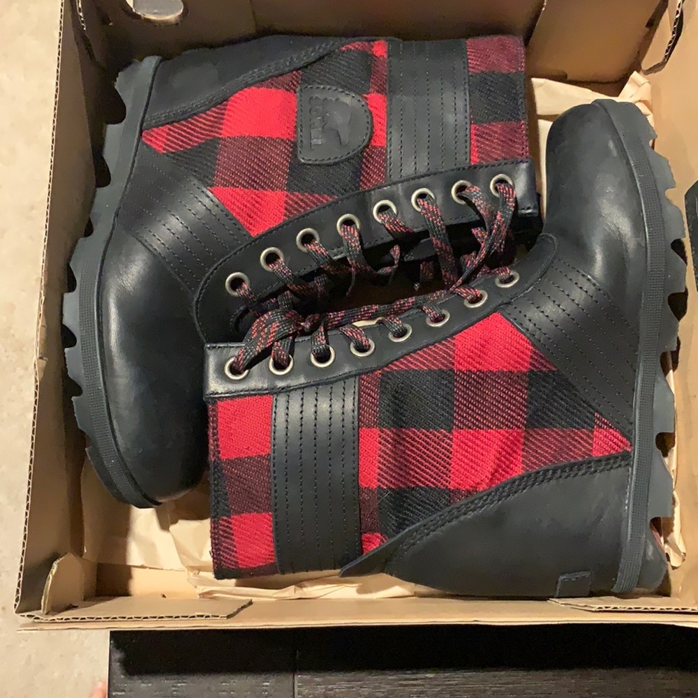Sorel Lexie Buffalo Plaid Wedge